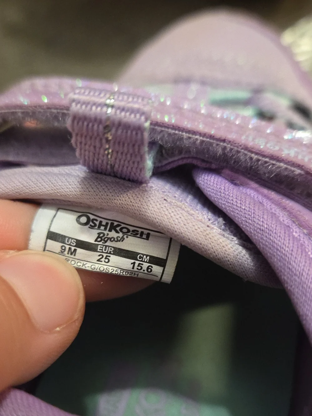 OshKosh B'gosh • Purple Water Sneakers